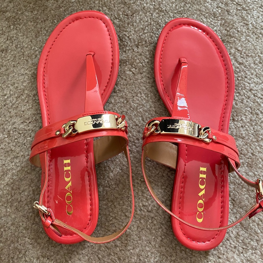 Coach- Sandal- brand new. Never worn